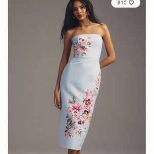 Sachi & Babi column midi dress